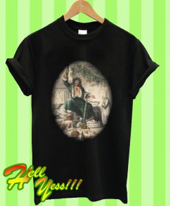 Charles Dickens Christmas Carol John Leech's Art T Shirt