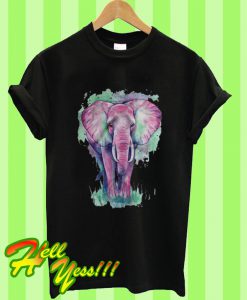 Elefante Acuarelas Elephant Version T Shirt