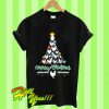 Merry Christmas Chicken Tree Holiday T Shirt