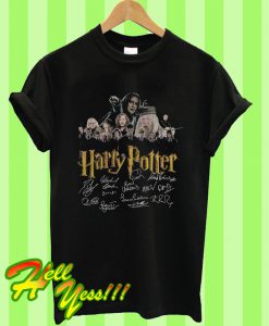 Harry Potter Cast Signed Autograph T Shirt