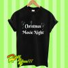 Christmas Movie Night T Shirt