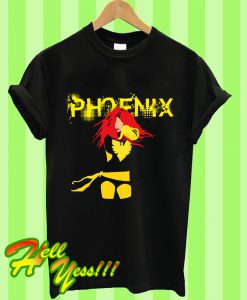 Phoenix Silo Gold Jean Grey T Shirt