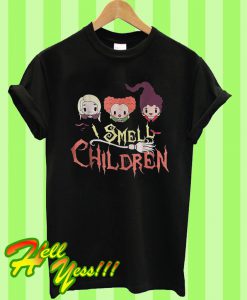 I Smell Children Hocus Pocus Witch Halloween T Shirt