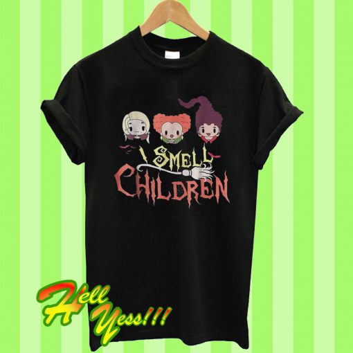 I Smell Children Hocus Pocus Witch Halloween T Shirt