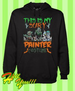 This Is My Scary Painter Costume Zombie Halloween Hoodie