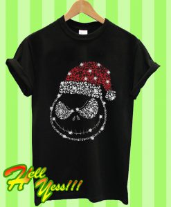 Santa Hat Jack Skellington T Shirt