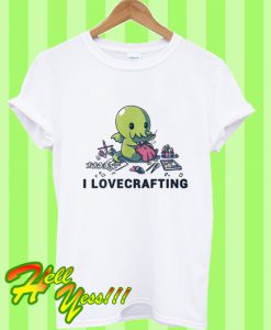 Cthulhu I Love Crafting T Shirt