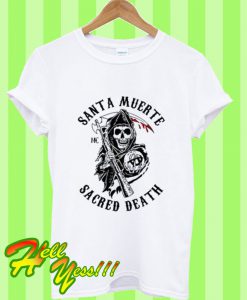 Halloween Santa Muerte T Shirt