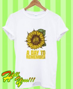 Sunflower ADTR A Day To Remember T Shirt