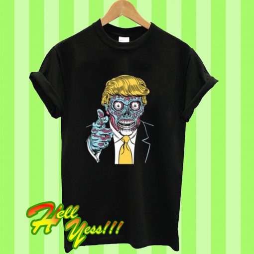 Halloween Donald Trump Horror T Shirt