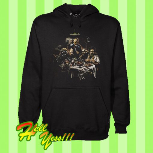 Horror Cannibal Thanksgiving Dinner Hoodie