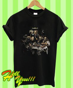 Horror Cannibal Thanksgiving Dinner T Shirt