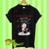 Snoopy And Charlie Brown Christmas Begins With Christ T Shirt