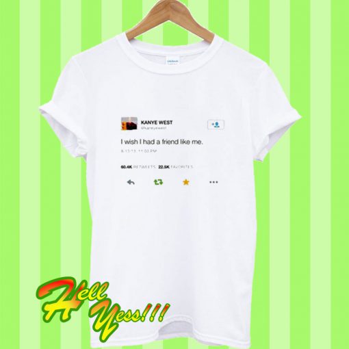 Kanye West Tweet Cream T Shirt