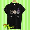 Boo Halloween With Spiders And Witch Hat T Shirt