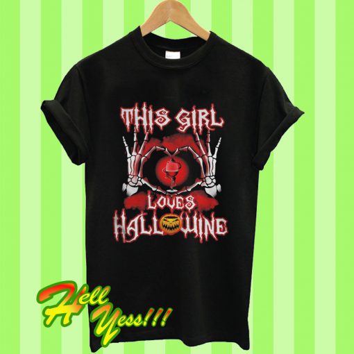 This Girl Loves Halloween T Shirt