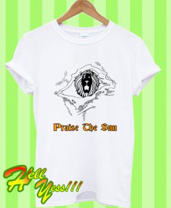 Praise The Sun White T Shirt