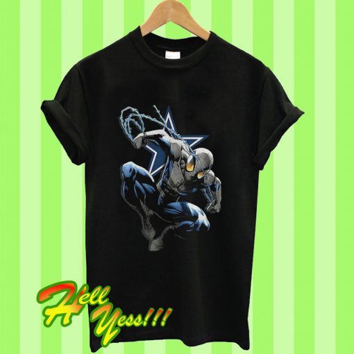 Spiderman Dallas Cowboys T Shirt