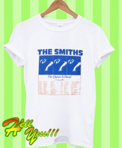 The Smiths The Queen Is Dead Tour 86 T Shirt