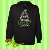Resting Grinch Face Christmas Holiday Hoodie