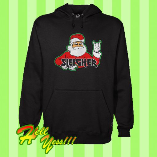 Sleigher Metal Santa Hoodie