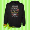 Holiday Lights Falling Snow Hot Cocoa Christmas Movies Hoodie
