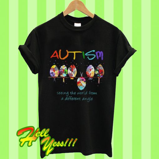 Autism Seeing The World From a Different Angle T Shirt