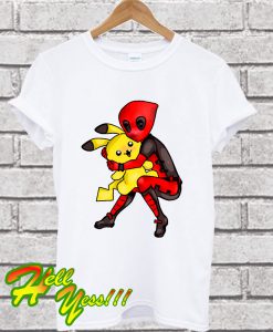 Shota Deadpool And Pseudo Pikachu T Shirt