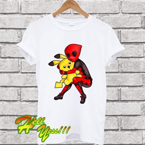 Shota Deadpool And Pseudo Pikachu T Shirt