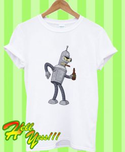 Bender Bite My Shiny Metal T Shirt
