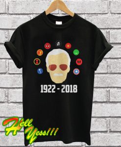 Rip Stan Lee Comic Superhero In Memorial T Shirt