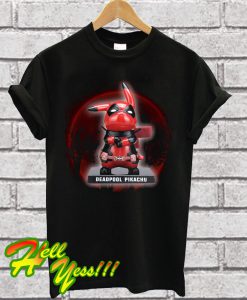 Pocket Monster Pikachu Deadpool T Shirt