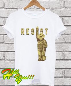 Smokey Bear Resist T Shirt