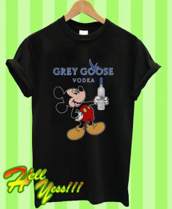 Mickey Mouse Grey Goose Vodka T Shirt