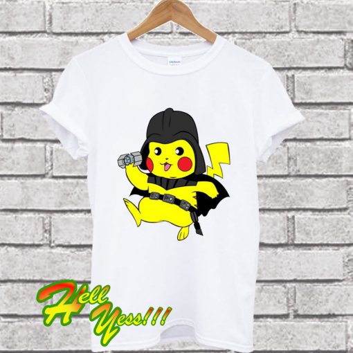 Pikachu Darth Vader T Shirt