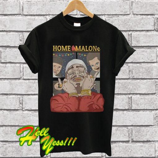 Post Malone Christmas Home Malone T Shirt