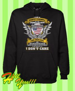 I Am a Perfect Example Of The Grumpy Old Man I Really Good At It Hoodie