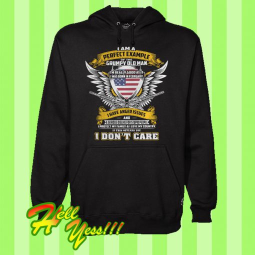 I Am a Perfect Example Of The Grumpy Old Man I Really Good At It Hoodie