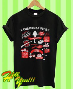 Movies For a Family Holiday Road a Christmas Story T Shirt