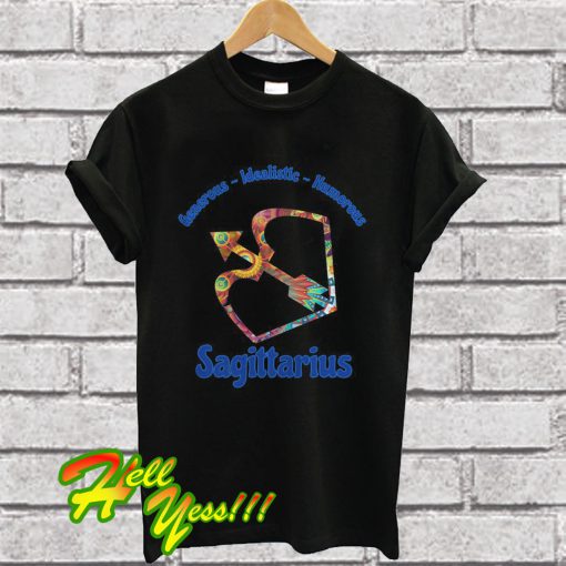 Zodiac Horoscope Sagittarius T Shirt
