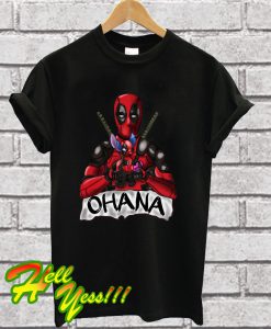 Ohana Deadpool & Stitch T Shirt