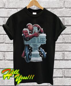 Spider Man Hug Grave Stan Lee T Shirt