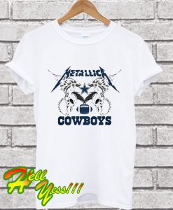 Metallica Dallas Cowboys T Shirt