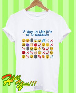 Funny a Day In The Life Of a Diabetic T Shirt