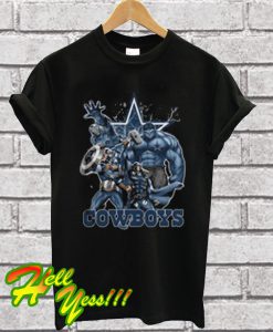 The Avengers Dallas Cowboys T Shirt