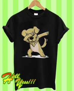 Funny Golden Retriever Dab T Shirt