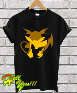 Pichu Pikachu & Raichu T Shirt