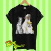 Three Dog Friends T Shirt