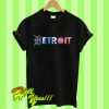 Detroit Pro Team Logos T Shirt