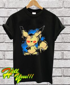 Pikachu Watercolor T Shirt